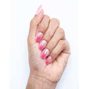 Gush Beauty Nailed It Reusable Luxury Press On Nails with Application Kit - Citrus Pop Cat Eye