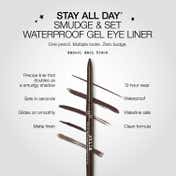 Stila Cosmetics Stay All Day Smudge & Set Waterproof Gel Eye Liner - Damsel Dark Brown (0.35 g)