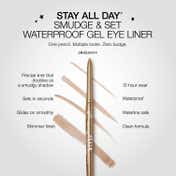 Stila Cosmetics Stay All Day Smudge & Set Waterproof Gel Eye Liner - Cashmere (0.35 g)