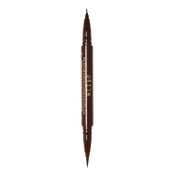 Stila Cosmetics Stay All Day Dual-Ended Waterproof Liquid Eye Liner - Dark Brown (1 ml)