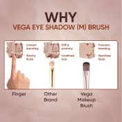 Vega Eye Shadow Brush For Eye Makeup (M) MBN-02