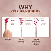 Vega Lip Liner Makeup Brush For Lip With Flawless Finish MBN-15