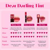 Etude Dear Darling Water Gel Tint Lipstick - 03 Real Red (5 g)