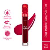 Etude Dear Darling Water Gel Tint Lipstick - 04 Plum Red (5 g)