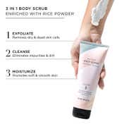 Kimirica Rice Powder Body Scrub Tube (60 g)