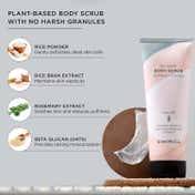 Kimirica Rice Powder Body Scrub Tube (60 g)