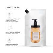 Kimirica Bouquet Frangipani & Rose Hand Wash Refill Pack (1000 ml)