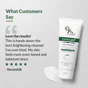 Fixderma Tomaglow Face Cleanser with White Tomato Extract, Niacinamide with jojoba Oil (100 g)