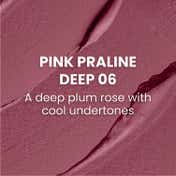 Typsy Beauty Cocoa Peptide Velvet Lipstick - Pink Praline Deep 06 (3.5 g)