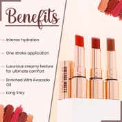 Half N Half Vintage Matte Non-Transfer Lipstick - Grape Royale-10 (3.8 g)