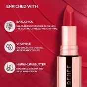 Renee Everstay Long Stay Matte Lipstick - Red Scarlet (4.2 g)