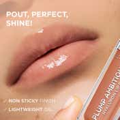L'Oreal Paris Plump Ambition Hyaluron Lip Oil - 641 Latte Glace (5 ml)