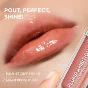 L'Oreal Paris Plump Ambition Hyaluron Lip Oil - 650 Nude Macaron (5 ml)