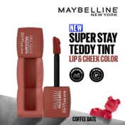Maybelline New York Superstay Teddy Tint Lip and Cheek Color - Coffee Date (5 ml)
