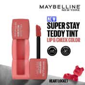 Maybelline New York Superstay Teddy Tint Lip and Cheek Color - Heart Locket (5 ml)