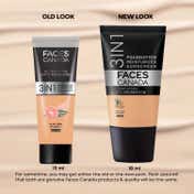 Faces Canada 3In1 All Day Hydra Matte Foundation + Moisturizer + Spf 30 - Rose Ivory 011 (18 ml)