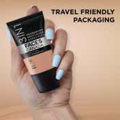 Faces Canada 3In1 All Day Hydra Matte Foundation + Moisturizer + Spf 30 - Warm Natural 021 (18 ml)