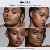 FENTY SKIN Hydra Vizor Huez Tinted Moisturizer Mineral SPF 30 Sunscreen - Shade 6 (50 ml)