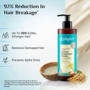 Pilgrim Korean Rice Water & Collagen Advanced Damage Repair Shampoo (400 ml)