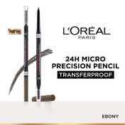 L'Oreal Paris Infallible Brows Upto 24H Micro Precision Pencil - 1.0 Ebony (4.9 g)