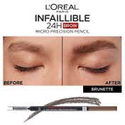 L'Oreal Paris Infallible Brows Upto 24H Micro Precision Pencil - 3.0 Brunette (1 g)
