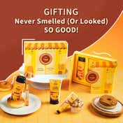 Plum BodyLovin' Vanilla Caramello Bath & Body Gift Set (4 pcs)