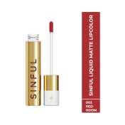 Colorbar Sinful Matte Liquid Lipstick - Red Room (3 g)