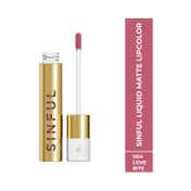 Colorbar Sinful Matte Liquid Lipstick - Love Bite (3 g)