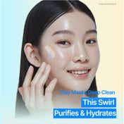 Innisfree Volcanic Swirl Pore Dual Clay Mask Daily Pore Care Hydrating Oil Control Glass Skin (110 g)