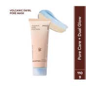 Innisfree Volcanic Swirl Pore Dual Clay Mask Daily Pore Care Hydrating Oil Control Glass Skin (110 g)