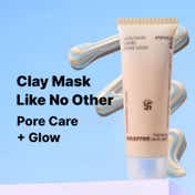 Innisfree Volcanic Swirl Pore Dual Clay Mask Daily Pore Care Hydrating Oil Control Glass Skin (110 g)