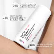 COS-IQ Brightening Underarm Roll On Serum For Women (40 ml)
