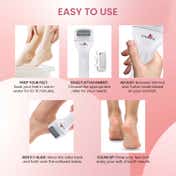 Urban Yog Callus Remover With 3 Interchangeable Head 1200 mAh Battery