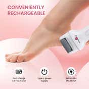 Urban Yog Callus Remover With 3 Interchangeable Head 1200 mAh Battery