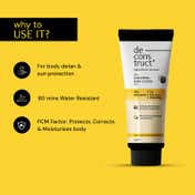 Deconstruct Detan Sunscreen Body Lotion with SPF 50+ PA ++++ (90 ml)