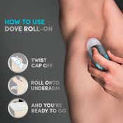 Dove Men + Care Clean Comfort Anti-Perspirant Roll On (50 ml)