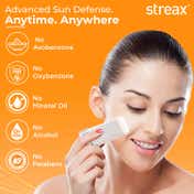 Streax Invisible Sunscreen Stick SPF 60 PA++++ (20 g)