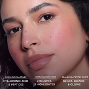 KIRO Glow On The Go 3 -1 Highlighter & Blush - 02 Sundowner Spritz Mid (3.5 ml)