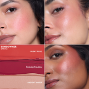 KIRO Glow On The Go 3 -1 Highlighter & Blush - 02 Sundowner Spritz Mid (3.5 ml)