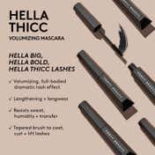 FENTY BEAUTY Hella Thicc Volumizing Mascara - Cuz I'M Black (10 ml)