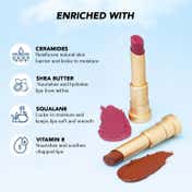 LoveChild Masaba Cloud Crush Lush Creme Lipsticks - Dusky Hot! (3.5 g)