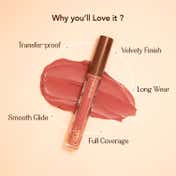 LoveChild Masaba Kiss My Sass Velvet Liquid Lipstick - Ok Boomer! (2.5 ml)