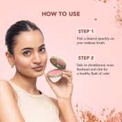 LoveChild Masaba Cheek Flick Mattifying Powder Blush - Showtime (9 g)