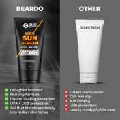 Beardo Max Sunscreen Cooling Gel Spf 60 (50 g)