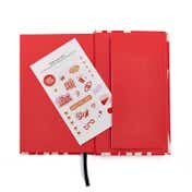 Tira X Odd Giraffe Red Notebook