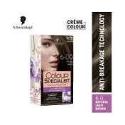 Schwarzkopf Color Specialist At Home Permanent Hair Color - 6.0 Natural Light Brown (165 ml)