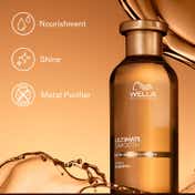 Wella Professionals Ultimate Smooth Shampoo for Frizzy and Dry Hair (1000ml)