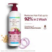 Mamaearth Onion Shampoo with Onion & Plant Keratin For Hair Fall Control (400ml)