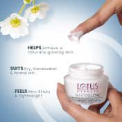 Lotus Herbals Whiteglow Skin Whitening & Brightening Nourishing Night Creme - (60g)