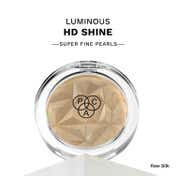 PAC Killer Glow Powder Highlighter Micro Pearls Rose Gold Luminous HD Shine - Raw Silk (8.11 g)
